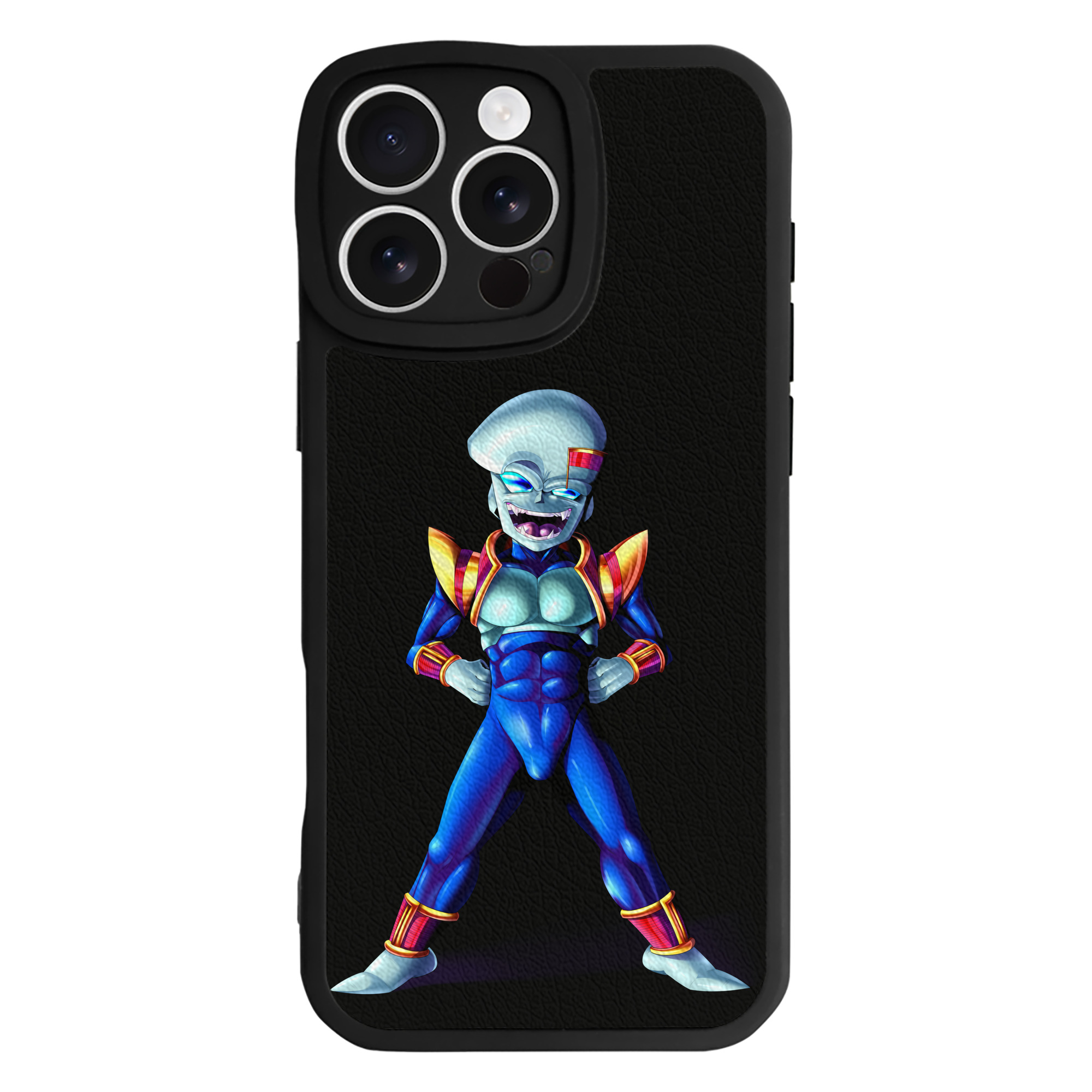 （画像用） ドラゴンボール DRAGON BALL 【iPhone 16シリーズ対応】シリコンスマホケース（レザー調） 材質：シリコン